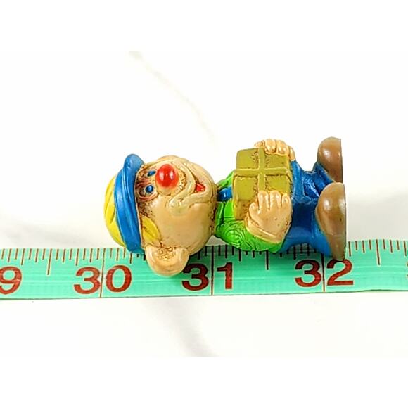 Sy The Mail Clerk Mego Clown Around Figurine 2 1/4" PVC 1981 Hong Kong Vintage - Picture 15 of 16
